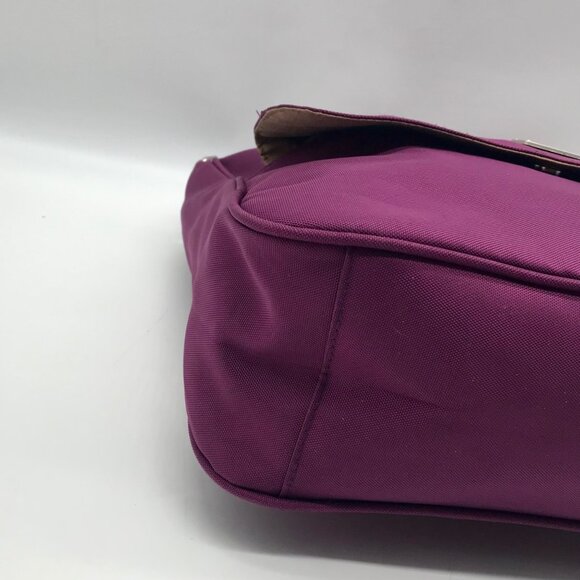 Organizzi Purple Nylon Multipocket Crossbody Bag  & Wallet - Picture 7 of 11